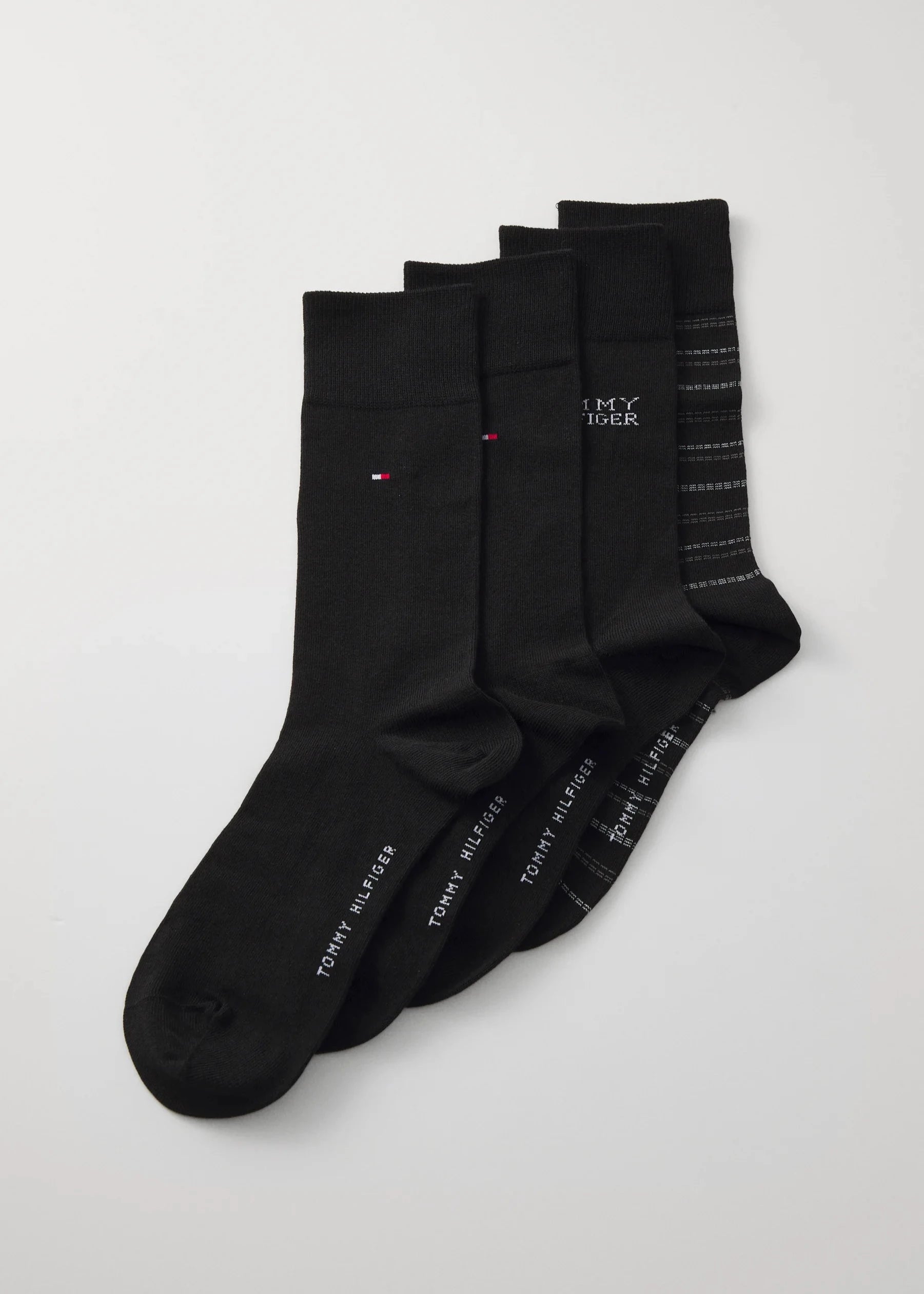 Coffret chaussettes Tommy Hilfiger noires | Georgespaul