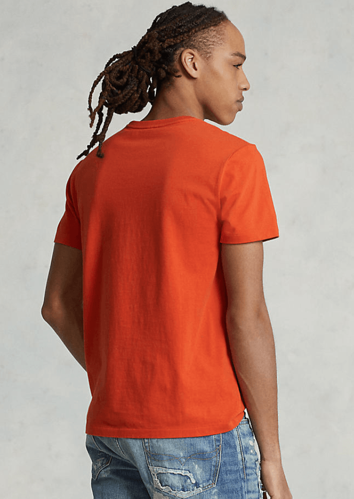 T-Shirt Ralph Lauren ajusté orange - Georgespaul