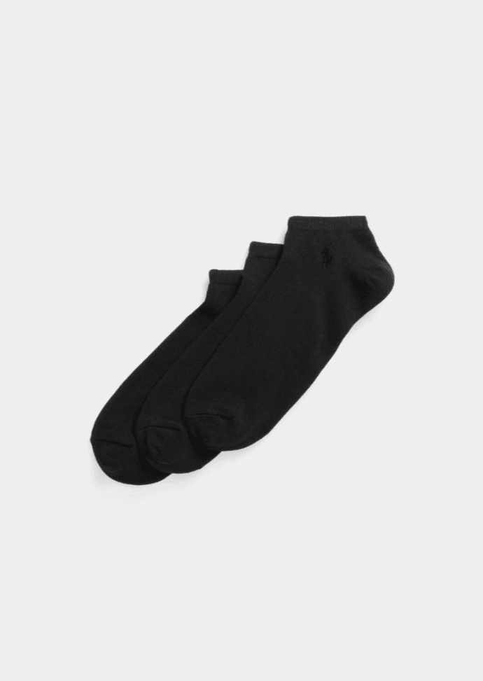 Lot de 3 paires de chaussettes Ralph Lauren noires - Georgespaul