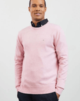 Pull Eden Park rose en laine - Georgespaul