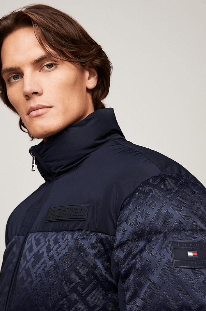 Doudoune Tommy Hilfiger marine - Georgespaul