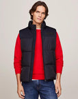 Doudoune sans manches Tommy Hilfiger marine - Georgespaul