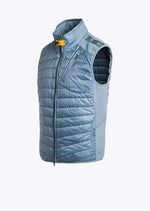 Afbeelding in Gallery-weergave laden, Doudoune sans manches homme Zavier Parajumpers bleu clair | Georgespaul
