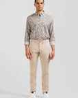 Pantalon chino Eden Park beige - Georgespaul