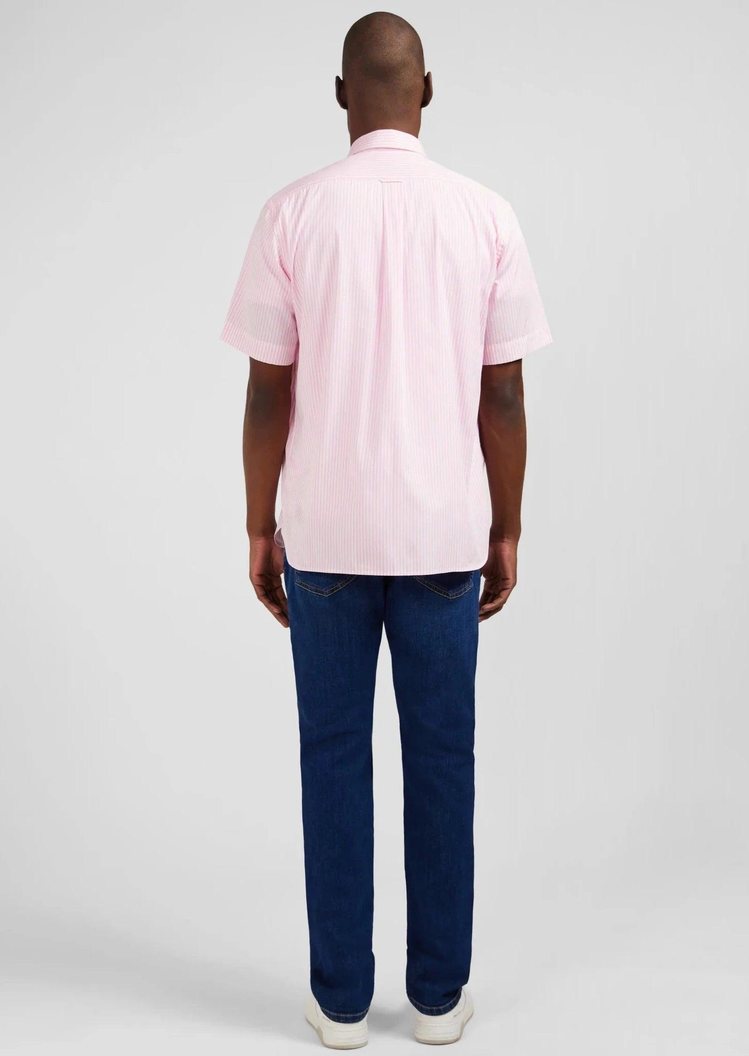 Chemise manches courtes Eden Park rose - Georgespaul