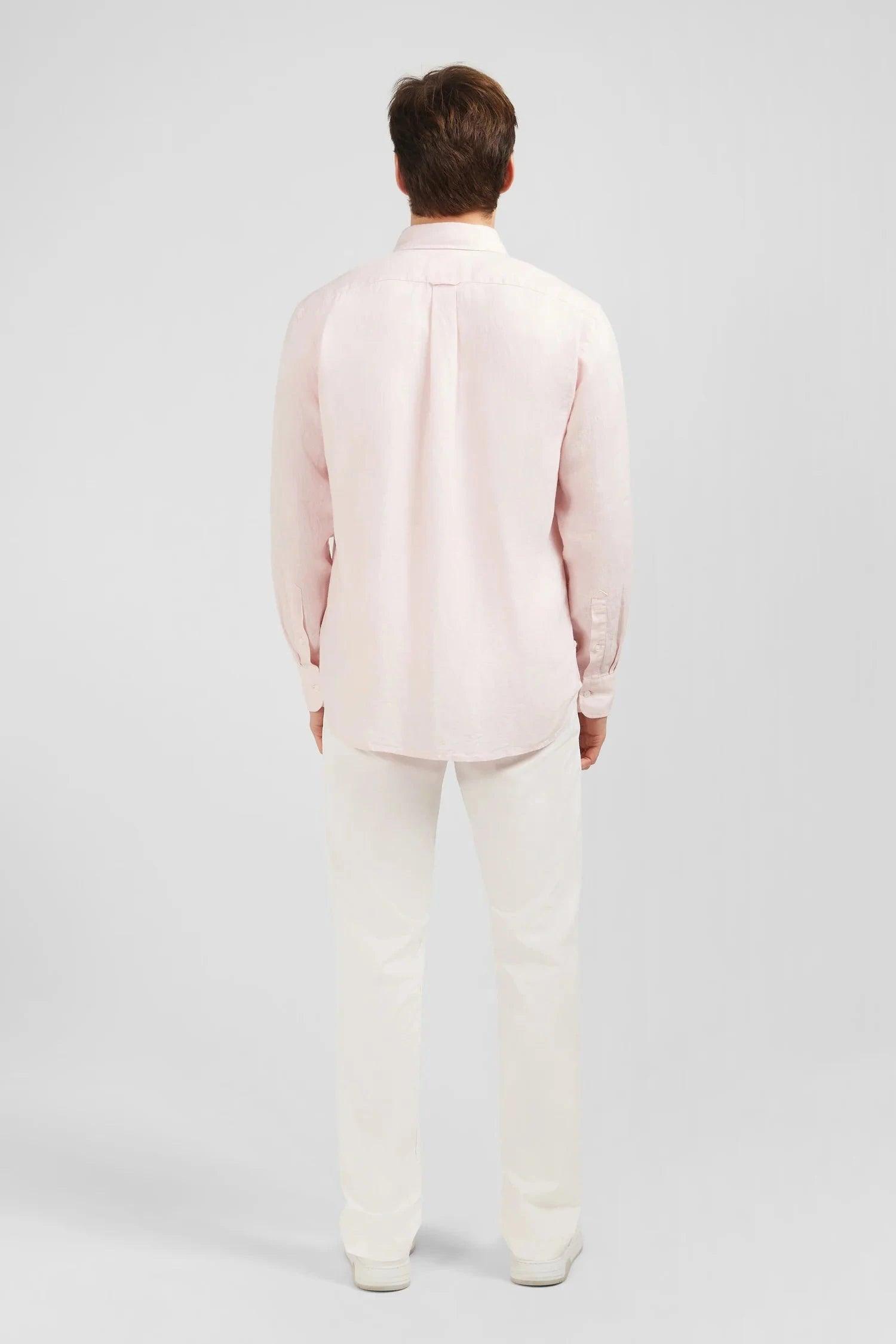 Chemise Eden Park rose - Georgespaul