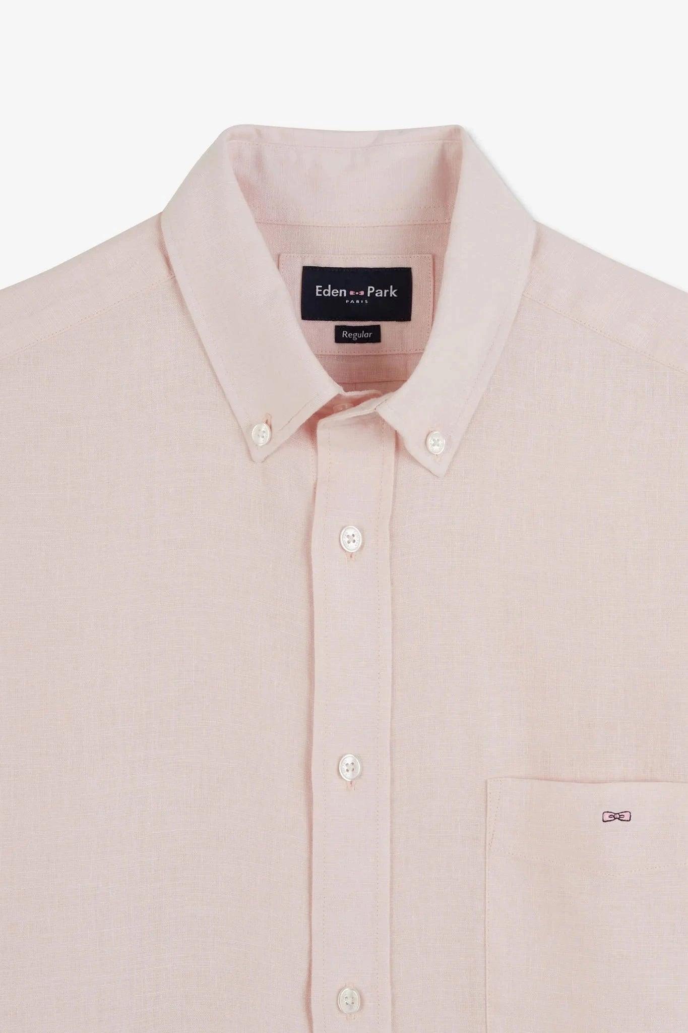 Chemise Eden Park rose - Georgespaul