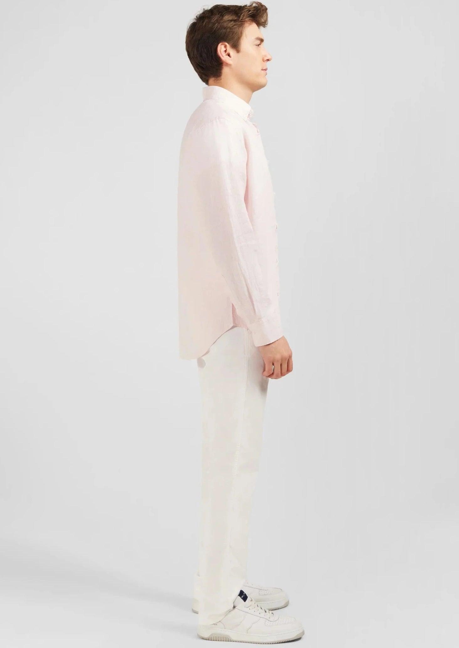 Chemise Eden Park rose - Georgespaul