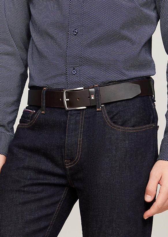 Ceinture Tommy Hilfiger marron - Georgespaul