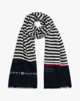 Echarpe femme Tommy Hilfiger marine | Georgespaul 