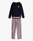 Ensemble de pyjama Tommy Hilfiger marine | Georgespaul 