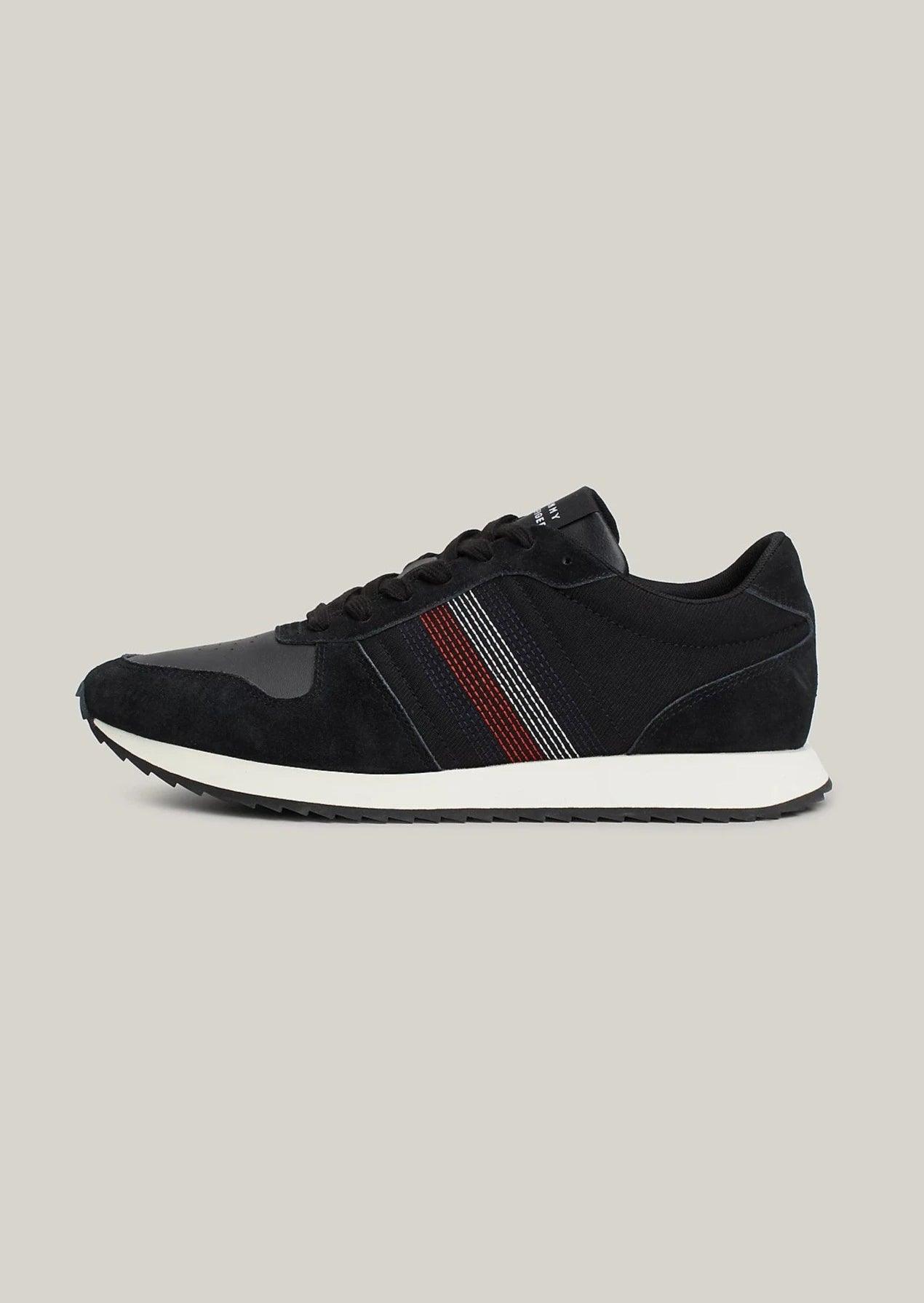 Baskets Tommy Hilfiger noires - Georgespaul