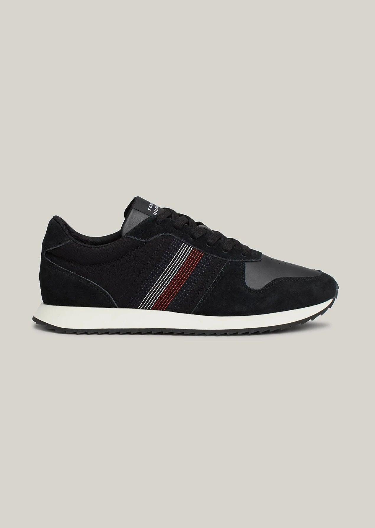 Baskets Tommy Hilfiger noires - Georgespaul