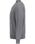 Gilet BOSS gris en coton pour homme | Georgespaul