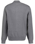 Gilet BOSS gris en coton pour homme | Georgespaul