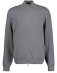 Gilet BOSS gris en coton pour homme | Georgespaul