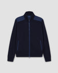 Gilet Paul & Shark marine en coton pour homme | Georgespaul