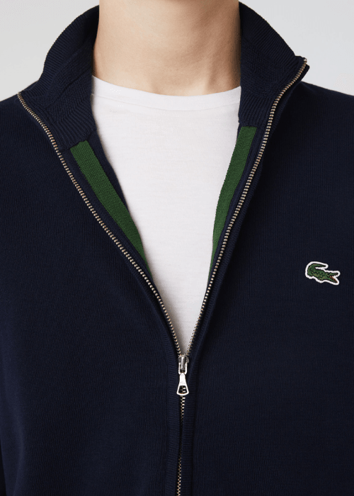 Gilet zippé Lacoste marine - Georgespaul