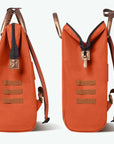 Grand sac à dos Cabaïa orange et poches interchangeables - Georgespaul