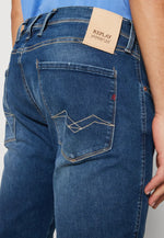 Afbeelding in Gallery-weergave laden, Jean Replay bleu foncé pour homme I Georgespaul
