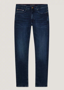 Jeans slim Tommy Hilfiger bleu foncé | Georgespaul