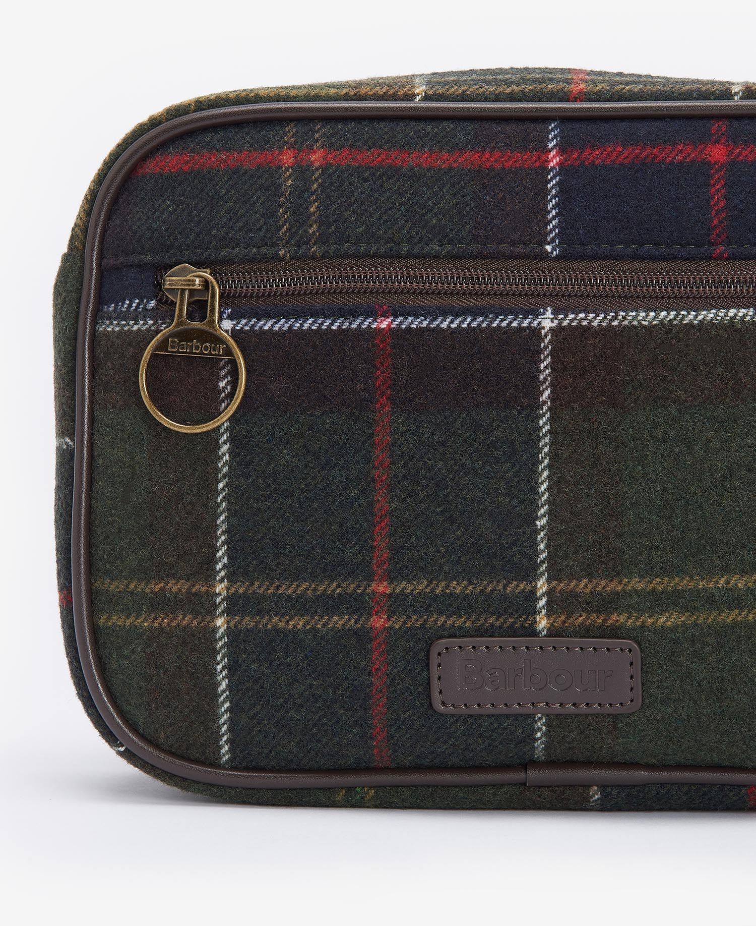 Trousse de toilette Barbour kaki