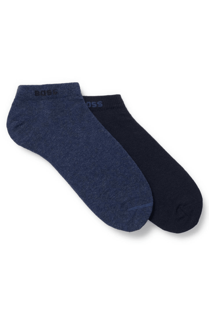 Lot de 2 paires de chaussettes BOSS bleues - Georgespaul