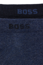 Laden Sie das Bild in den Galerie-Viewer, Lot de 2 paires de chaussettes BOSS bleues | Georgespaul
