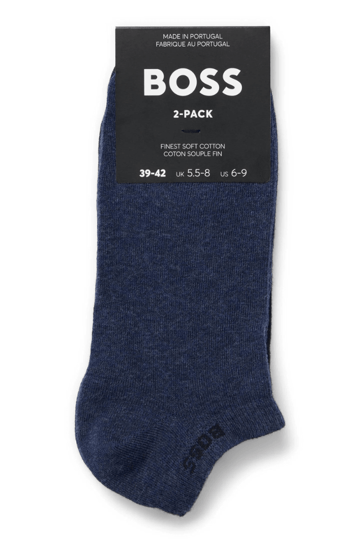 Lot de 2 paires de chaussettes BOSS bleues - Georgespaul