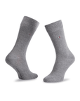 Lot de 2 paires de chaussettes Tommy Hilfiger grises - Georgespaul