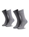 Lot de 2 paires de chaussettes Tommy Hilfiger grises - Georgespaul