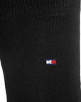 Lot de 2 paires de chaussettes montantes unies Tommy Hilfiger noires - Georgespaul