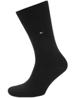 Lot de 2 paires de chaussettes montantes Tommy Hilfiger noire - Georgespaul