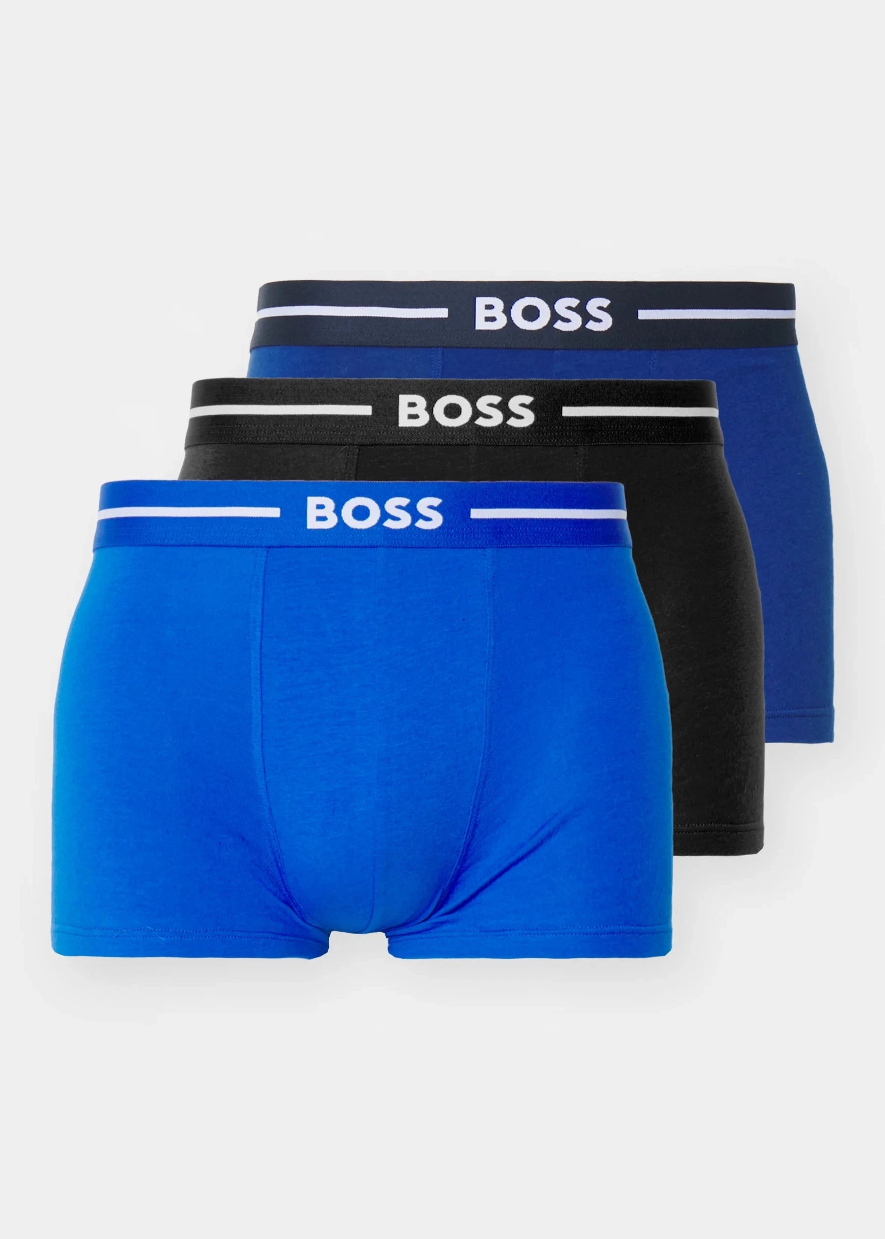 Lot de 3 boxers BOSS bleus homme| Georgespaul      