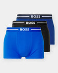 Lot de 3 boxers BOSS bleus homme| Georgespaul      