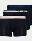 Lot de 3 boxers Tommy Hilfiger marine en coton stretch - Georgespaul