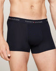 Lot de 3 boxers Tommy Hilfiger noirs pour homme | Georgespaul 