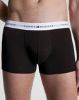 Lot boxers Tommy Hilfiger noirs en coton bio pour homme I Georgespaul