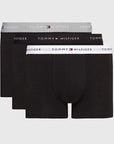 Lot boxers Tommy Hilfiger noirs en coton bio pour homme I Georgespaul