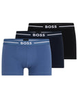 Lot de 3 boxers BOSS marine stretch - Georgespaul