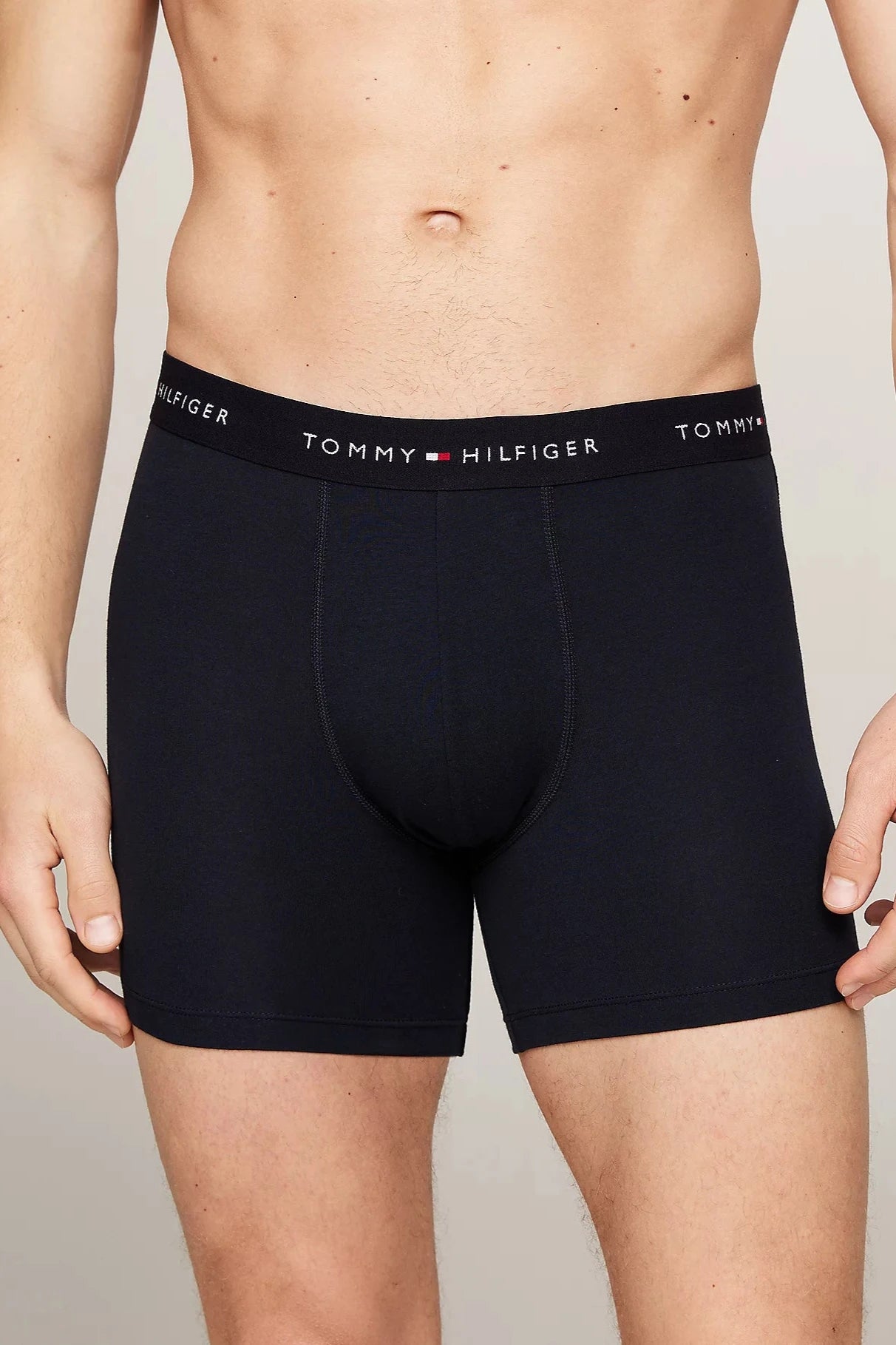 Lot de 3 boxers Tommy Hilfiger marine - Georgespaul