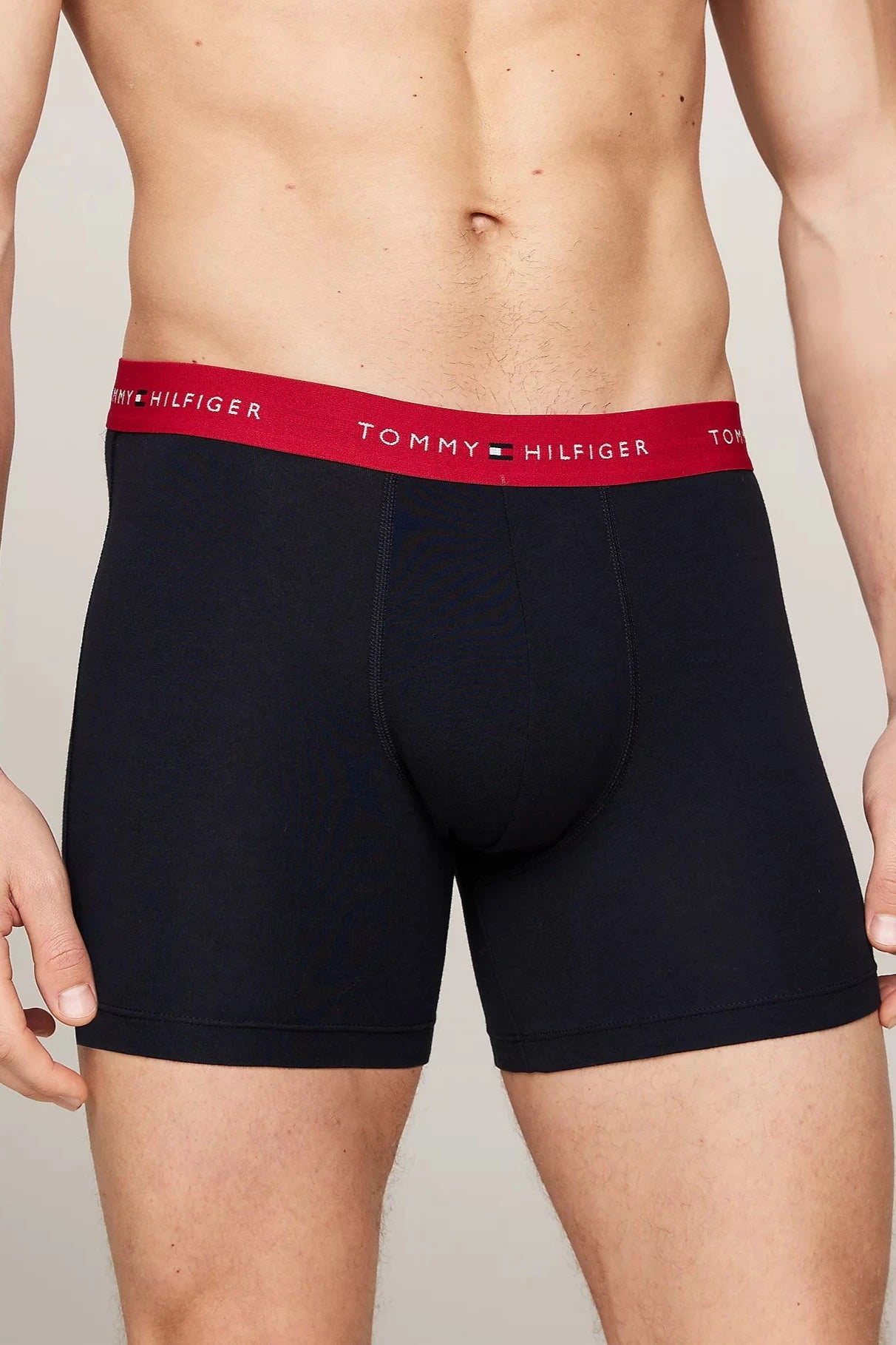 Lot de 3 boxers Tommy Hilfiger marine - Georgespaul