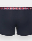 Lot de 3 boxers imprimés Tommy Hilfiger rouge en coton stretch - Georgespaul