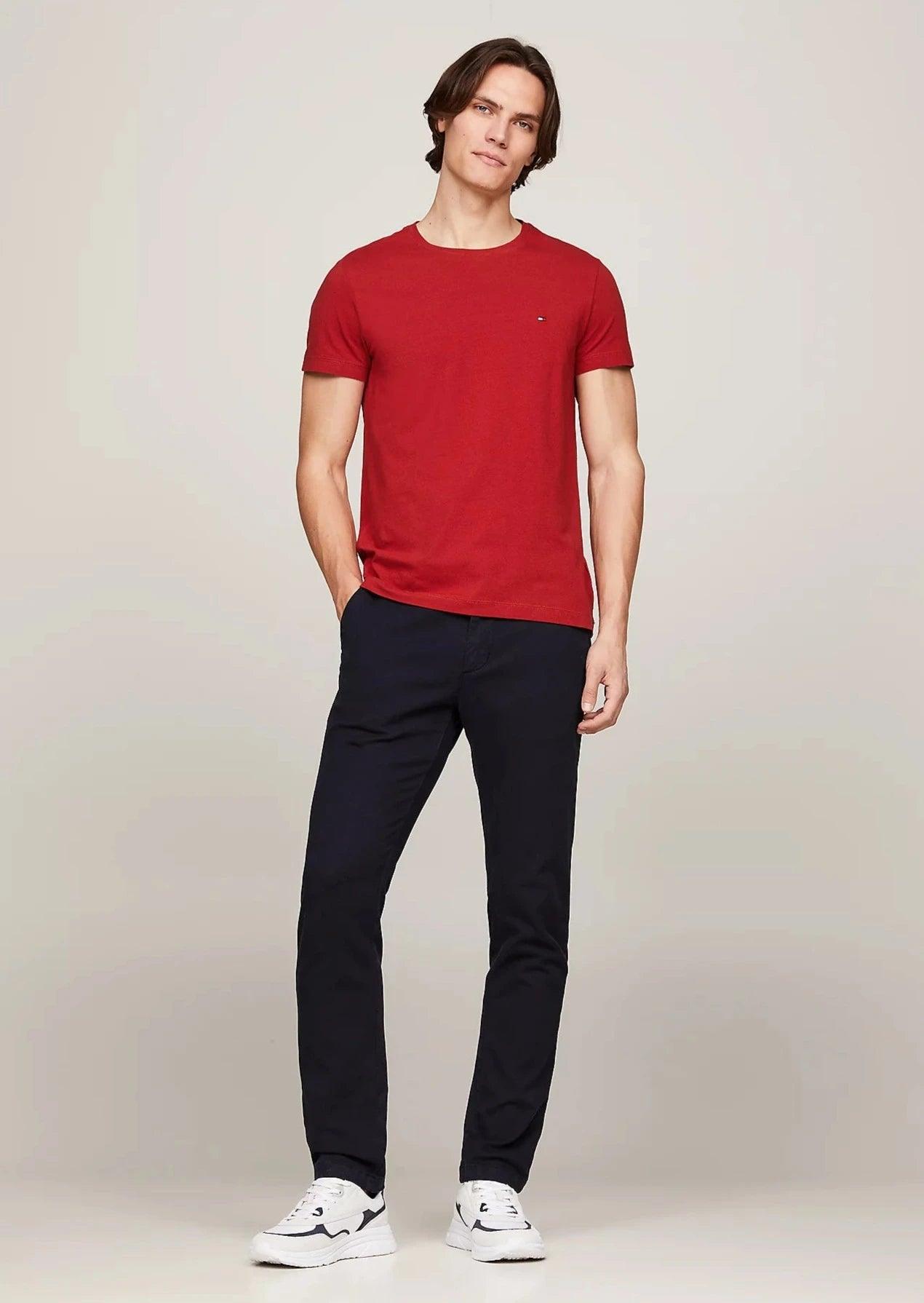 T-Shirt Tommy Hilfiger rouge - Georgespaul