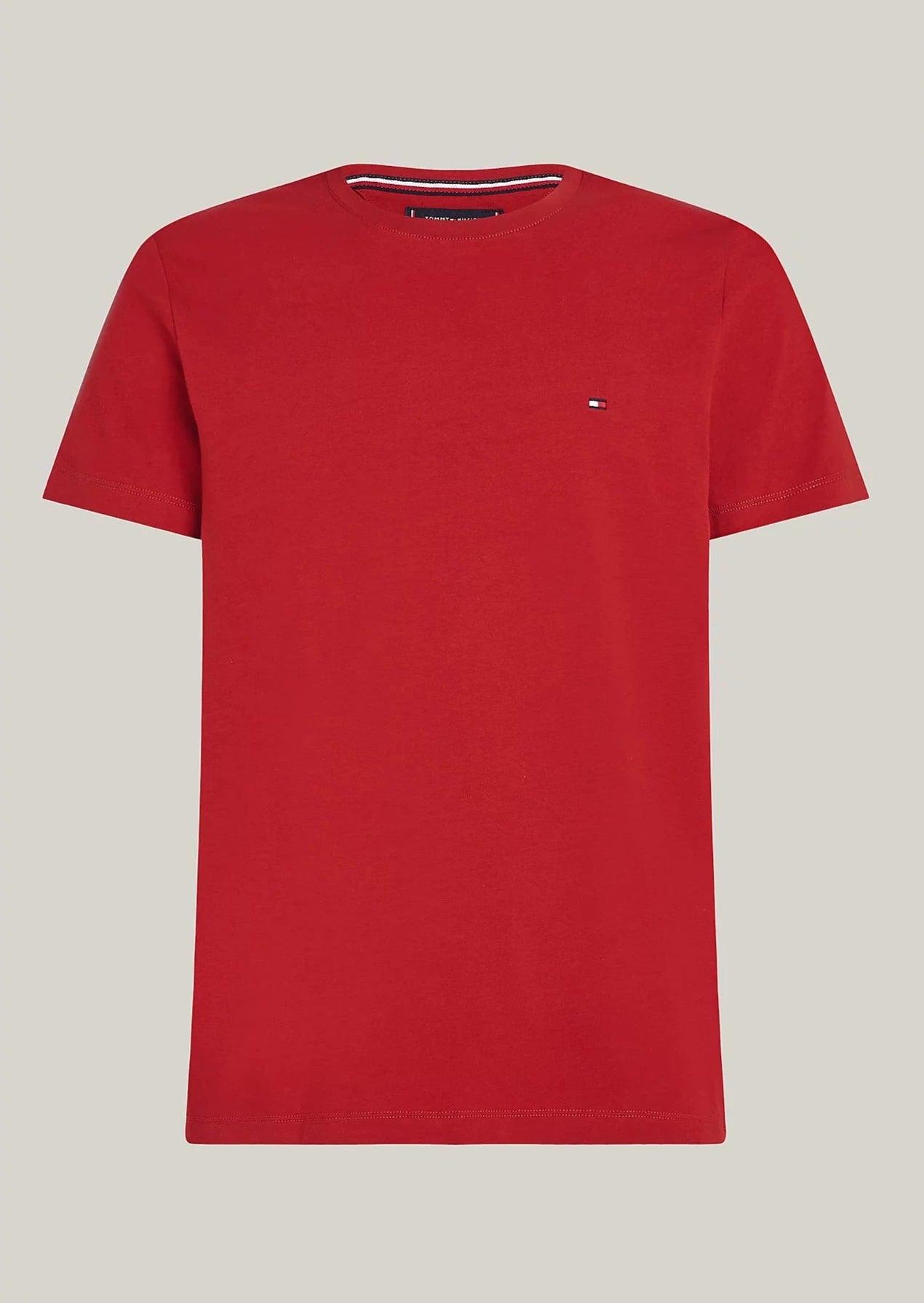 T-Shirt Tommy Hilfiger rouge - Georgespaul