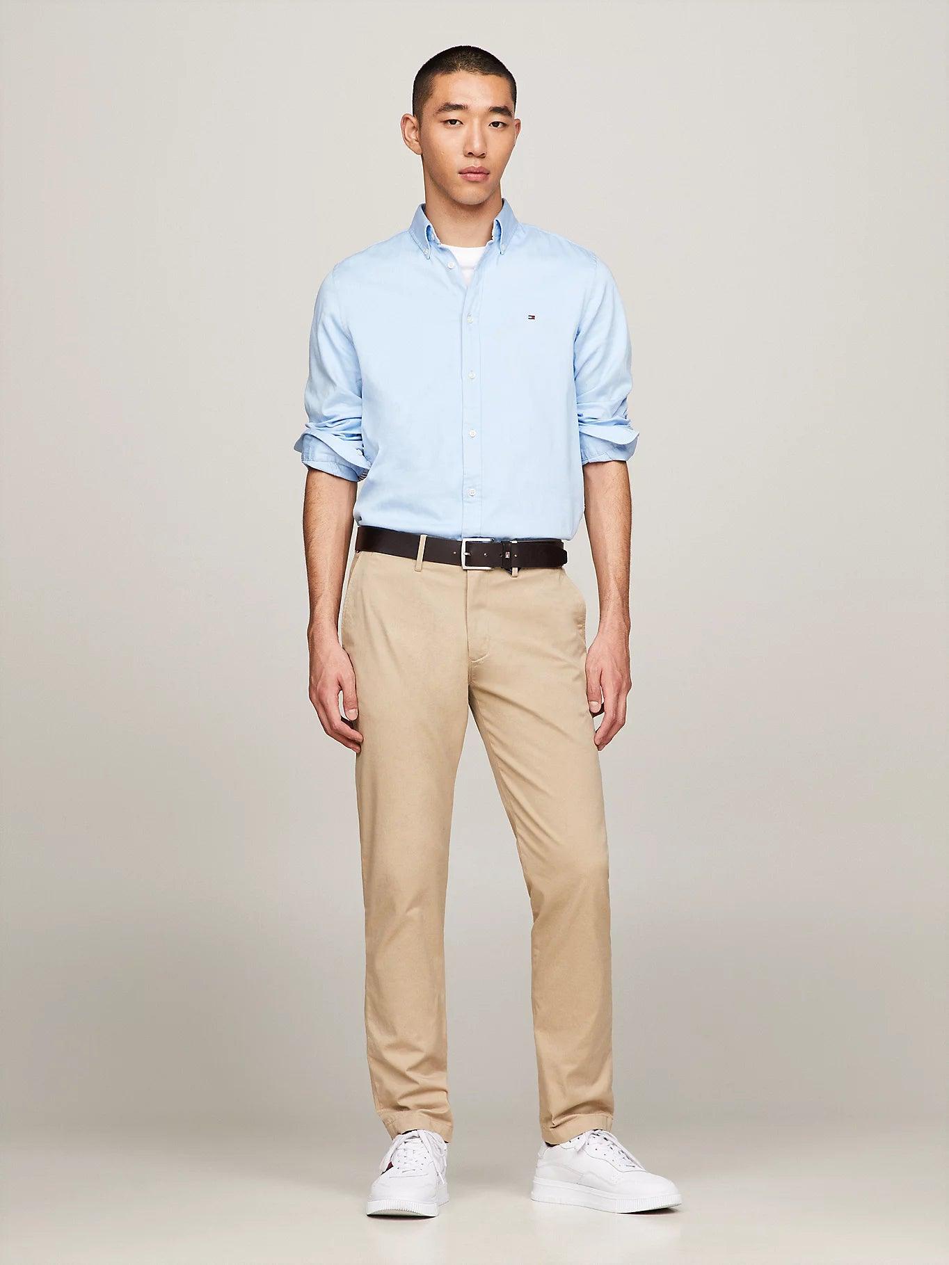 Pantalon chino Tommy Hilfiger beige - Georgespaul