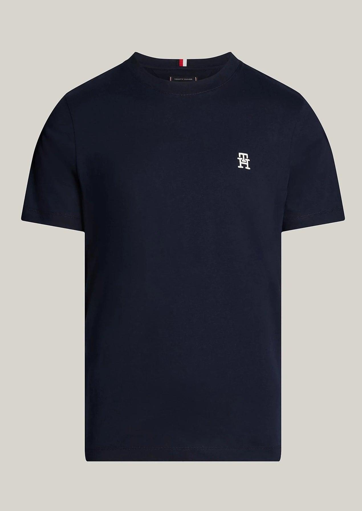 T-Shirt Tommy Hilfiger marine - Georgespaul