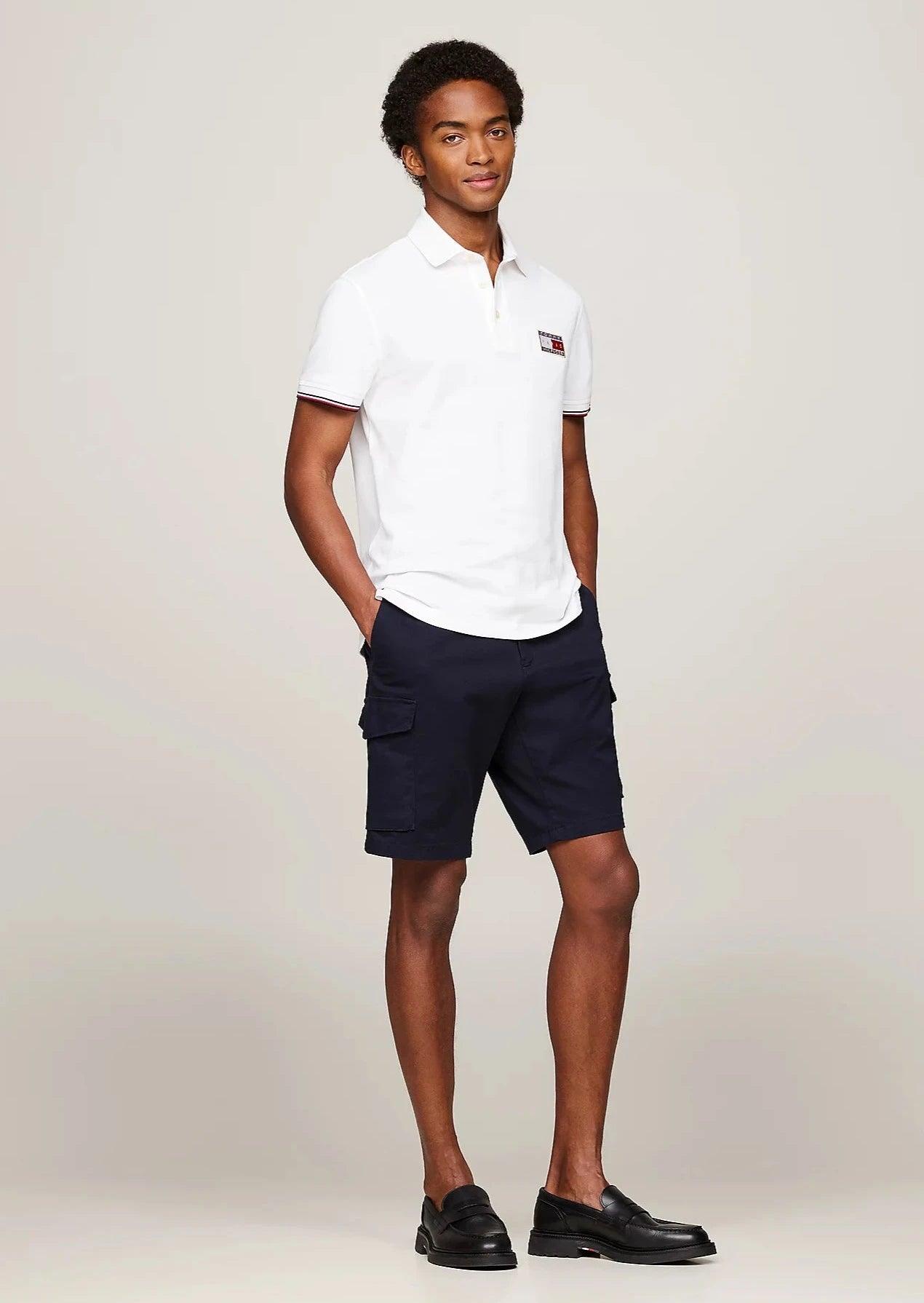 Polo Tommy Hilfiger blanc - Georgespaul