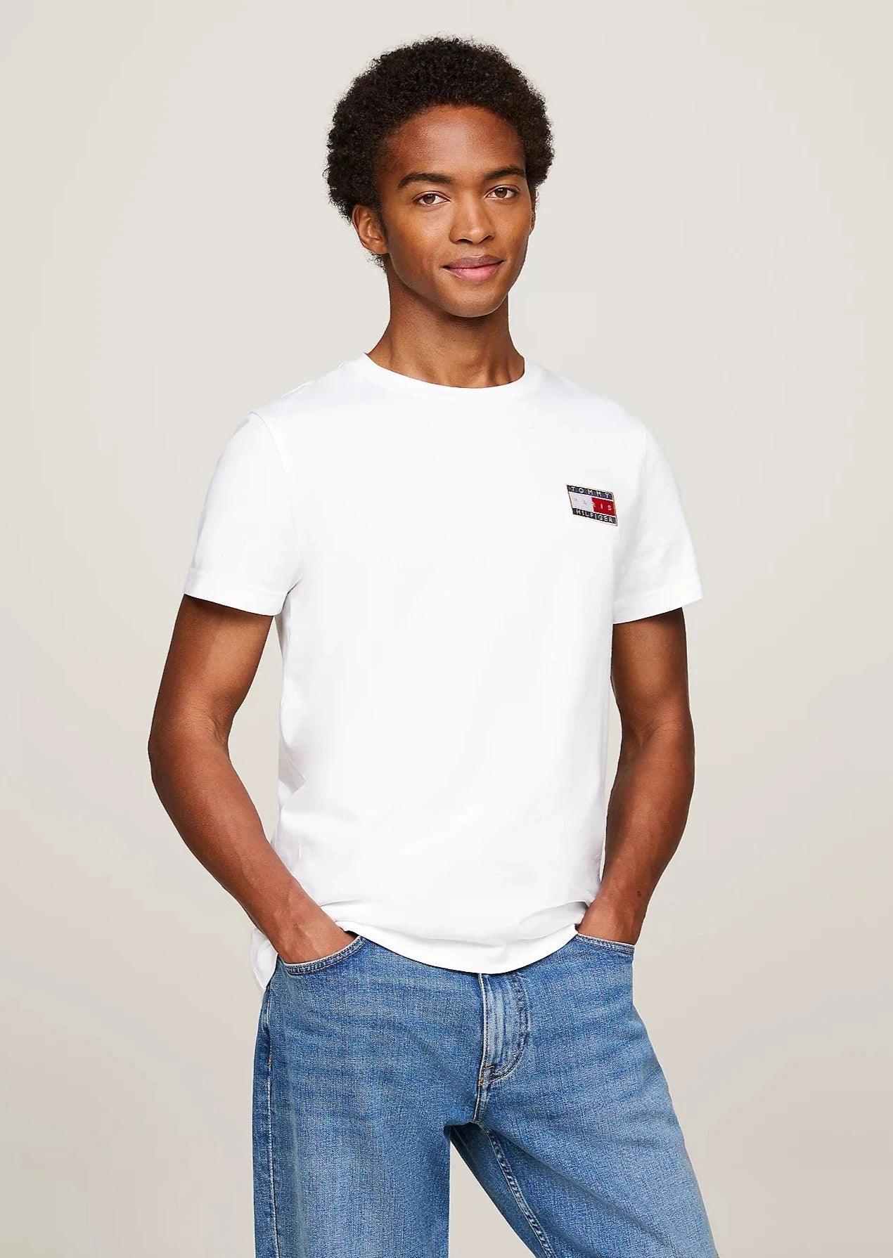 T-Shirt Tommy Hilfiger blanc - Georgespaul