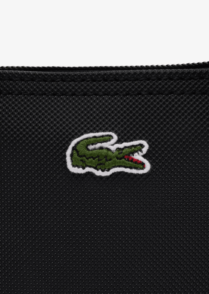 Mini sac cabas zippé L.12.12 Lacoste noir